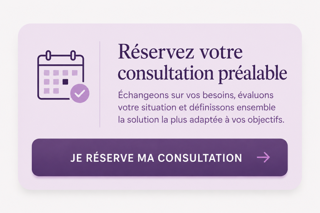 Button consultation préalable