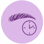 Sourcils affinés avec l'âge et perte progressive de densité