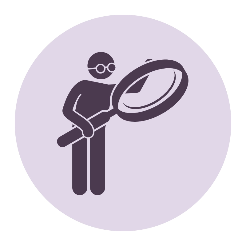 Icône illustrant l'engagement de transparence d'Anséa dans le choix des solutions proposées.